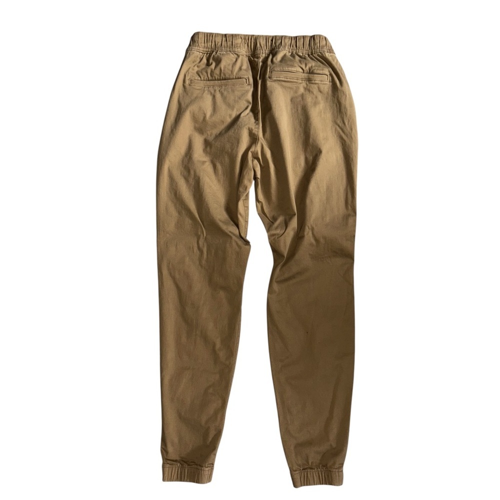 (M) Hollister Tan Brown Joggers (Men) - Picture 2 of 8